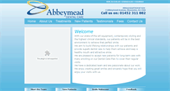 Desktop Screenshot of abbeydent.co.uk