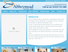 Tablet Screenshot of abbeydent.co.uk
